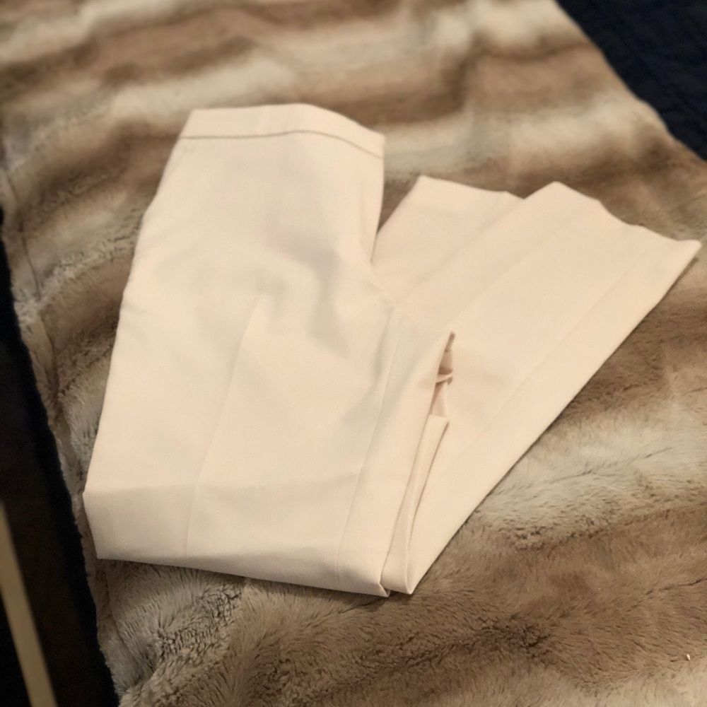 NWT white h&m chino slacks
